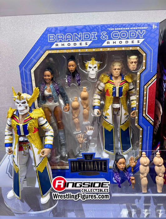 2025 WWE Mattel Creations Exclusive Ultimate Edition 2-Pack: Cody Rhodes & Brandi Rhodes