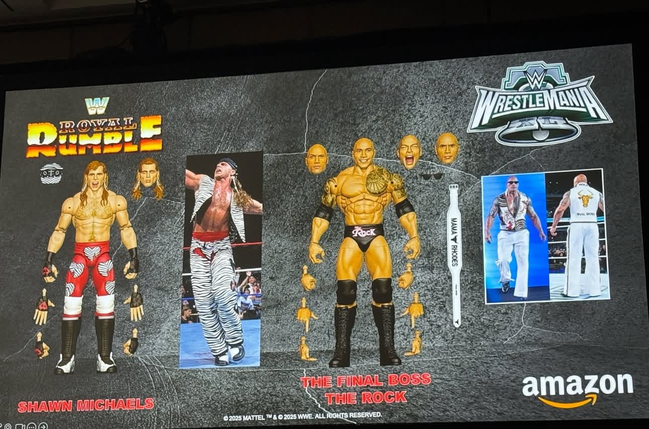 2026 WWE Mattel Ultimate Edition Pay Per View Series 1 "Final Boss" The Rock [Exclusive]
