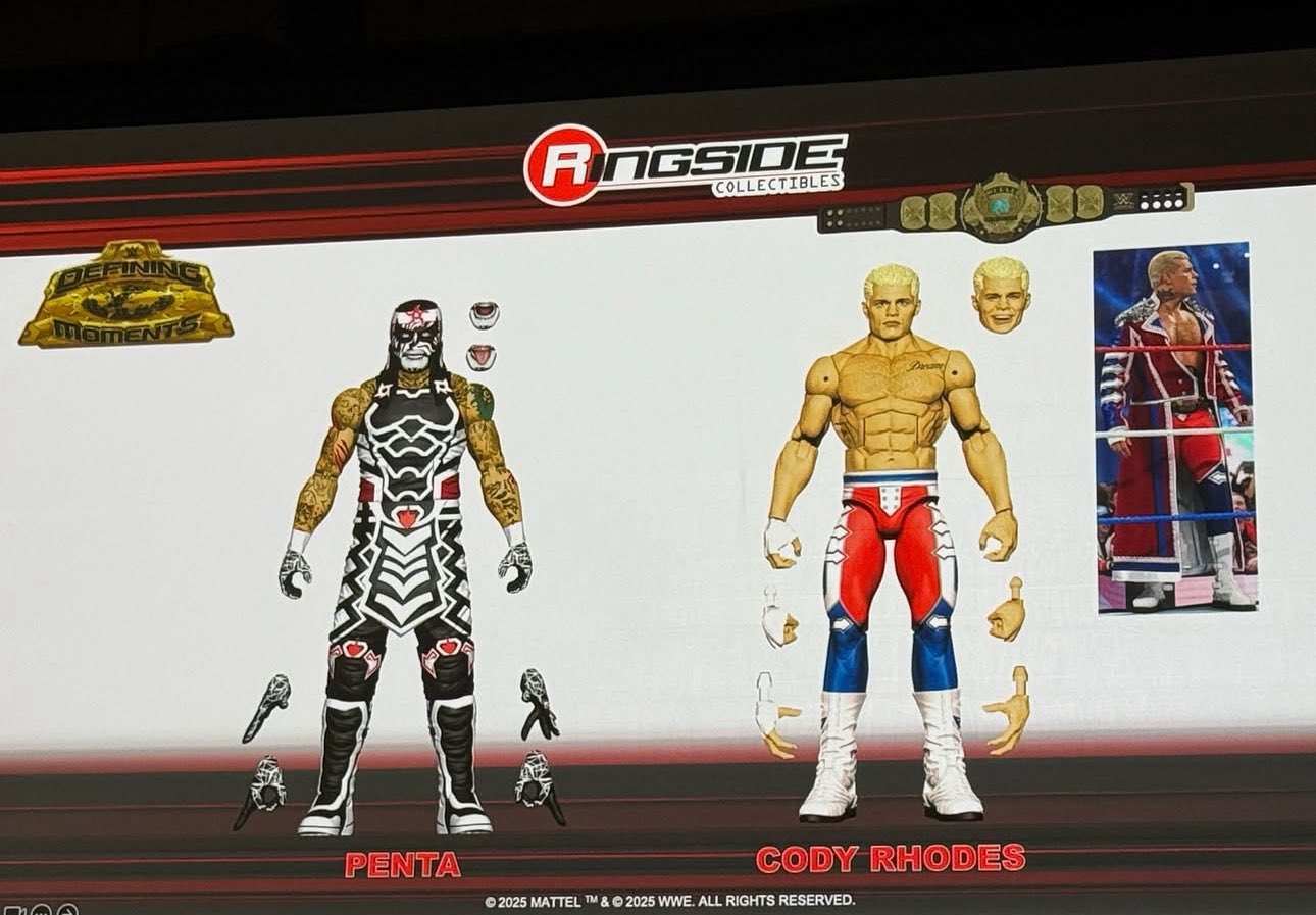 2026 WWE Mattel Elite Collection Ringside Exclusive Defining Moments "The American Nightmare" Cody Rhodes