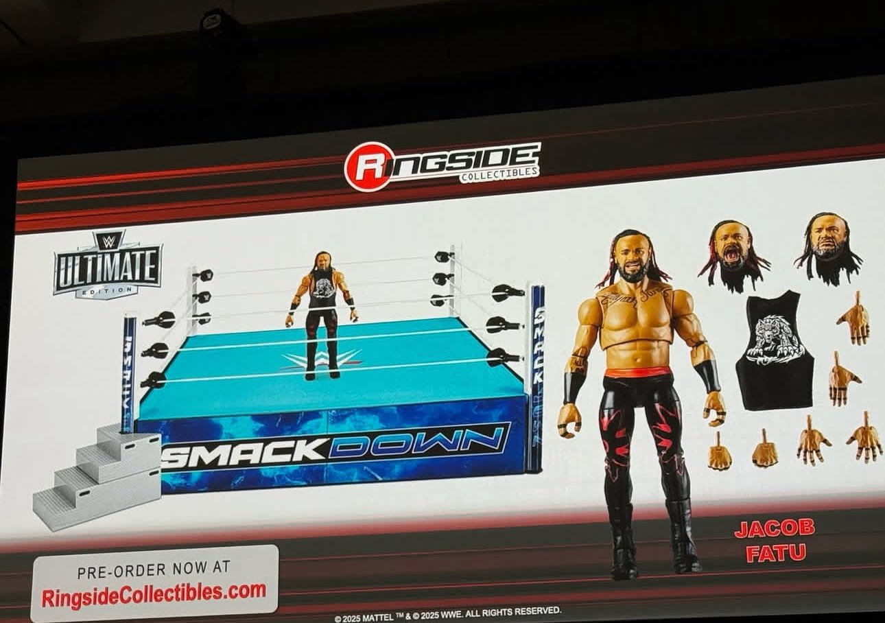 2026 WWE Mattel Ultimate Edition SmackDown Ring [With Jacob Fatu, Exclusive]