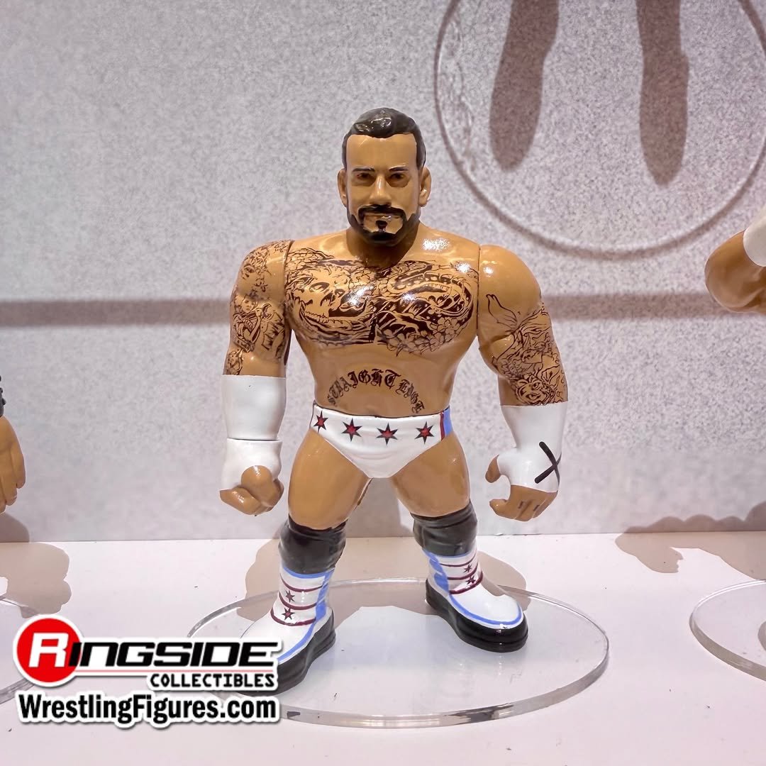 2025 WWE Mattel Ringside Exclusive Retro Series 1 CM Punk