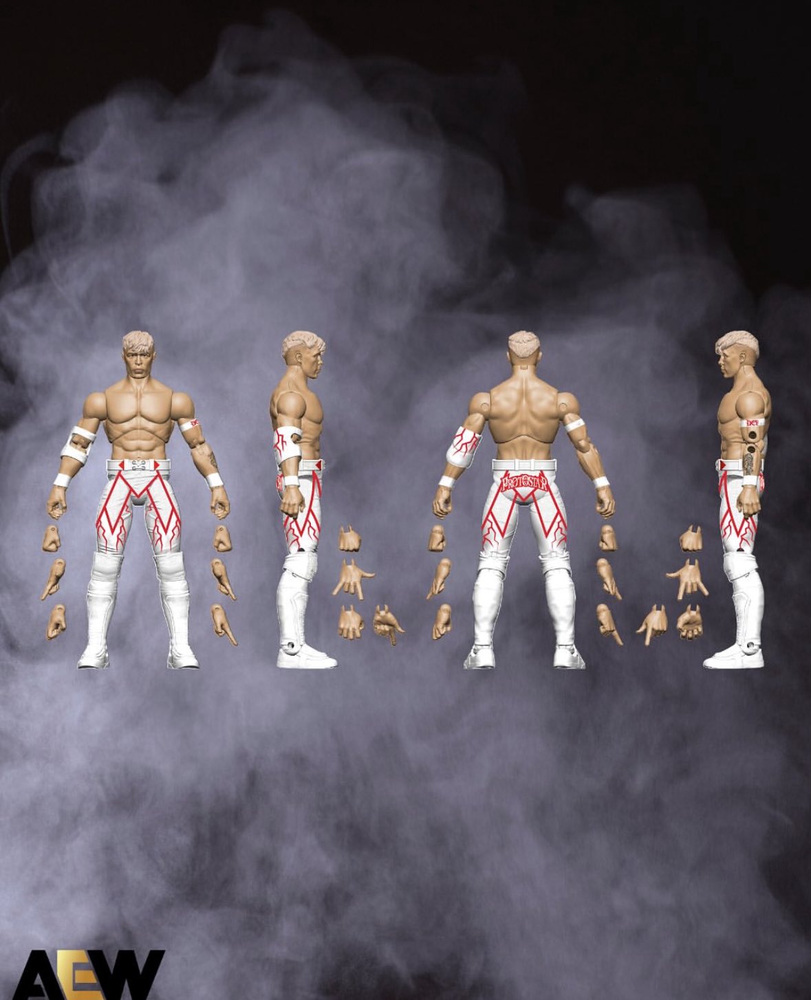 AEW Jazwares Unmatched Collection Series 13 Kyle Fletcher [Chase Edition]