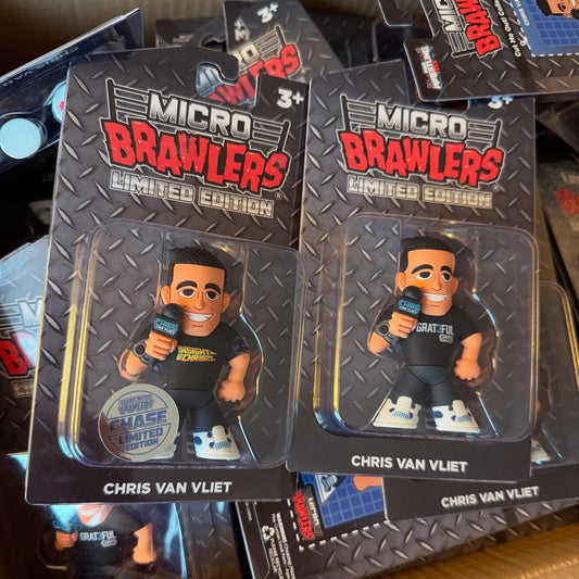 2025 Pro Wrestling Tees Limited Edition Micro Brawler Chris Van Vliet