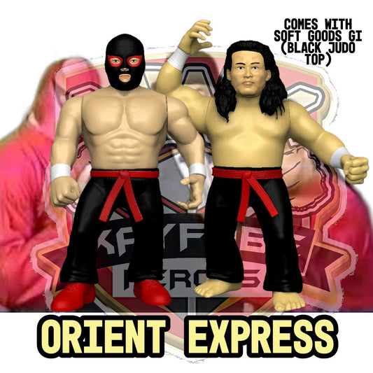 KWK Kayfabe Heroes Series 4 Orient Express [With Black Pants]