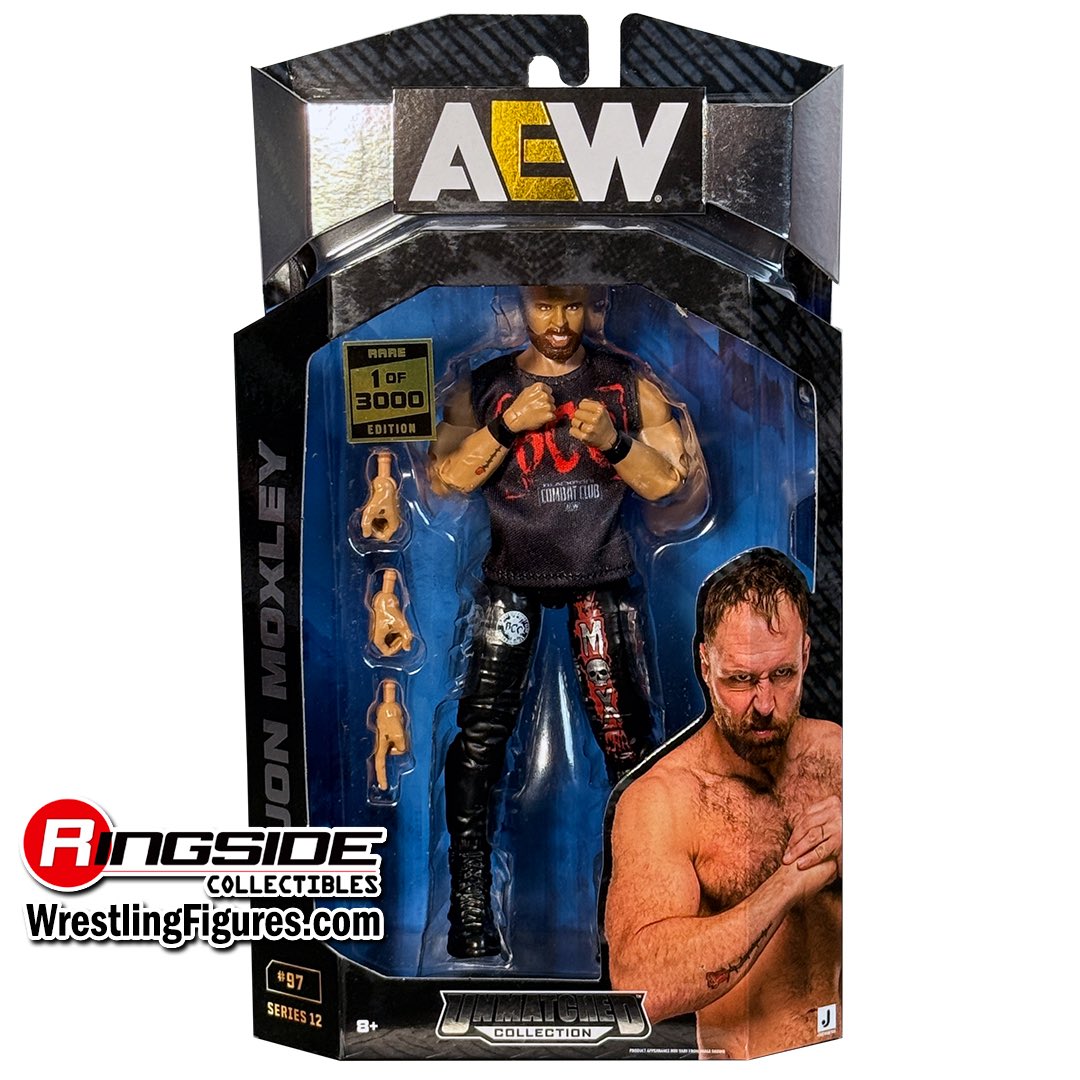 2025 AEW Jazwares Unmatched Collection Series 12 #97 Jon Moxley [Rare Edition]