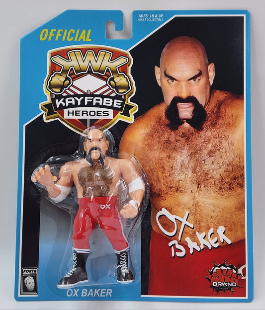 2025 KWK Kayfabe Heroes Ox Baker [With Red Tights]