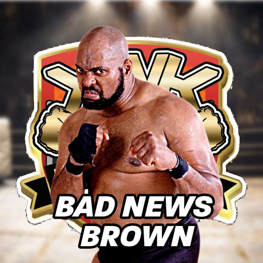 KWK Kayfabe Heroes Series TBD Bad News Brown