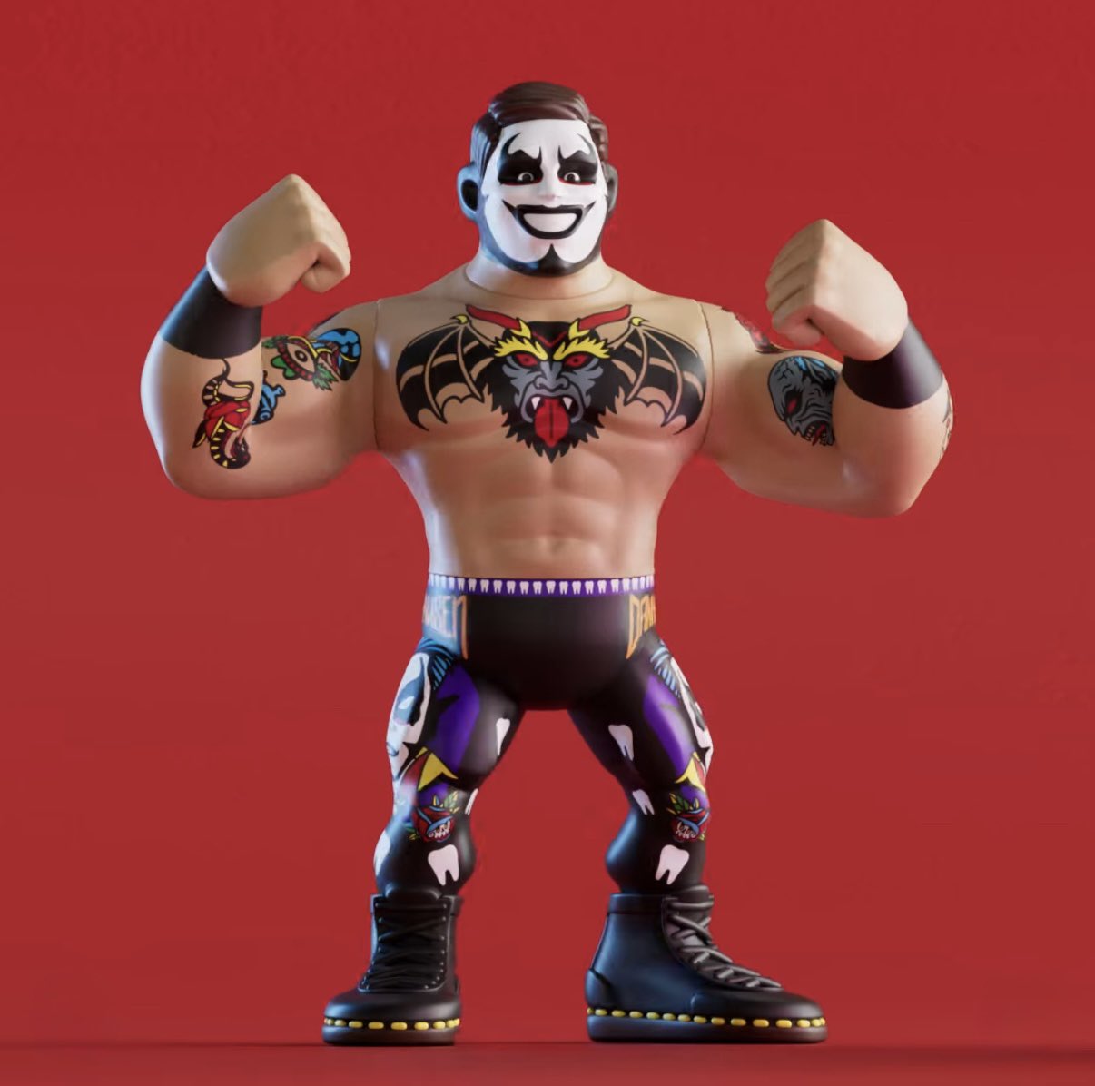 Nerd Closet Mat Maniacs Danhausen – Wrestling Figure Database