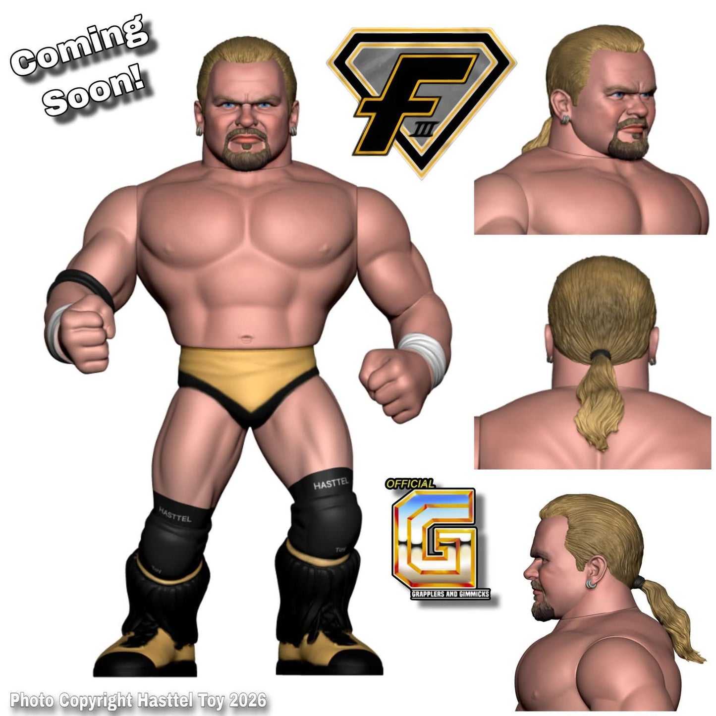 Hasttel Toy Grapplers & Gimmicks Shane Douglas