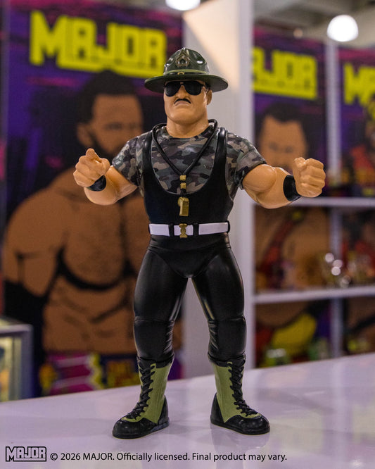 MAJOR Big Rubber Guys Series TBD Sgt. Slaughter