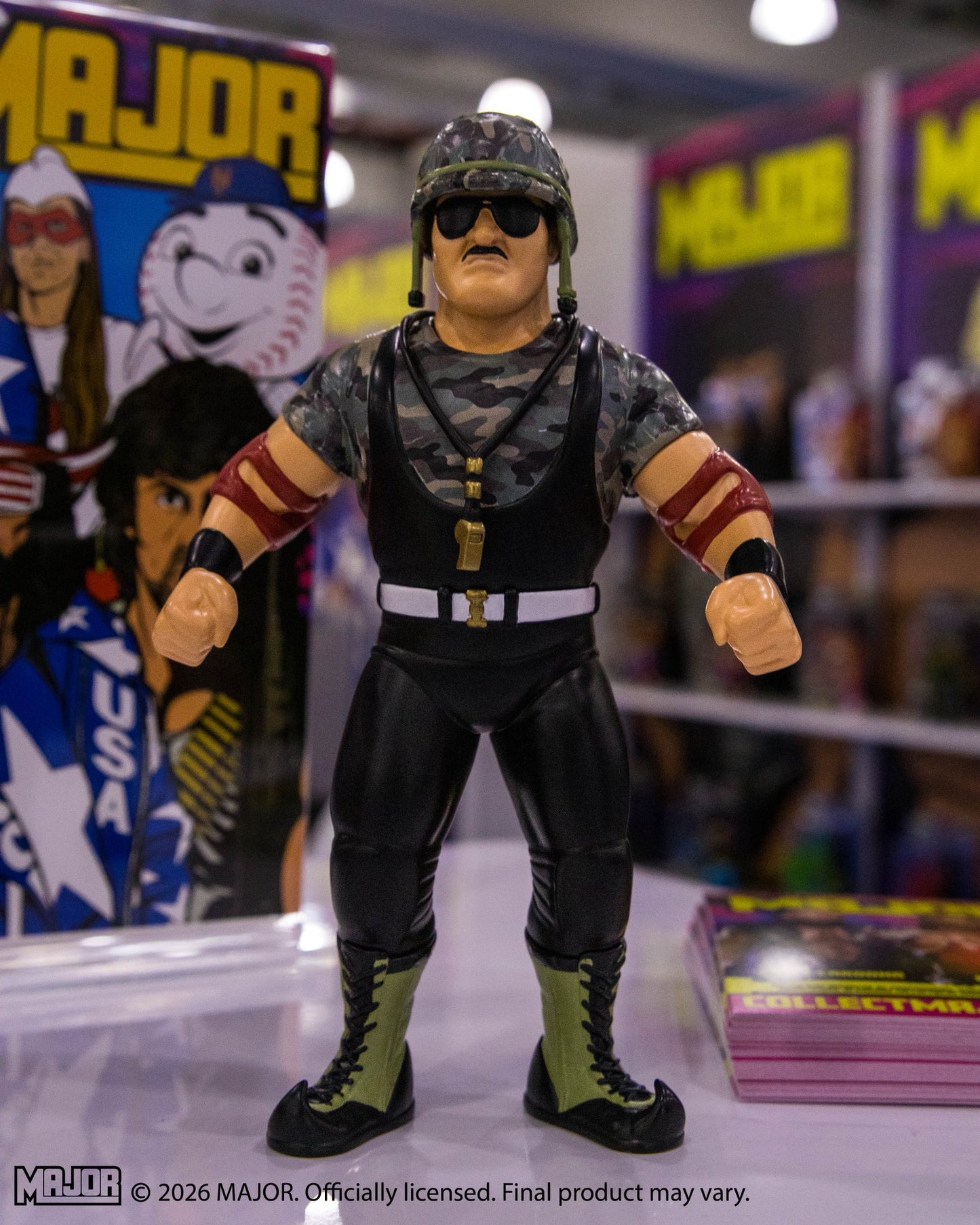 MAJOR Big Rubber Guys Sgt. Slaughter [Heel]