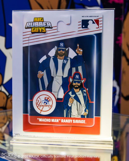 MAJOR MLB x Big Rubber Guys "Macho Man" Randy Savage [New York Yankees]