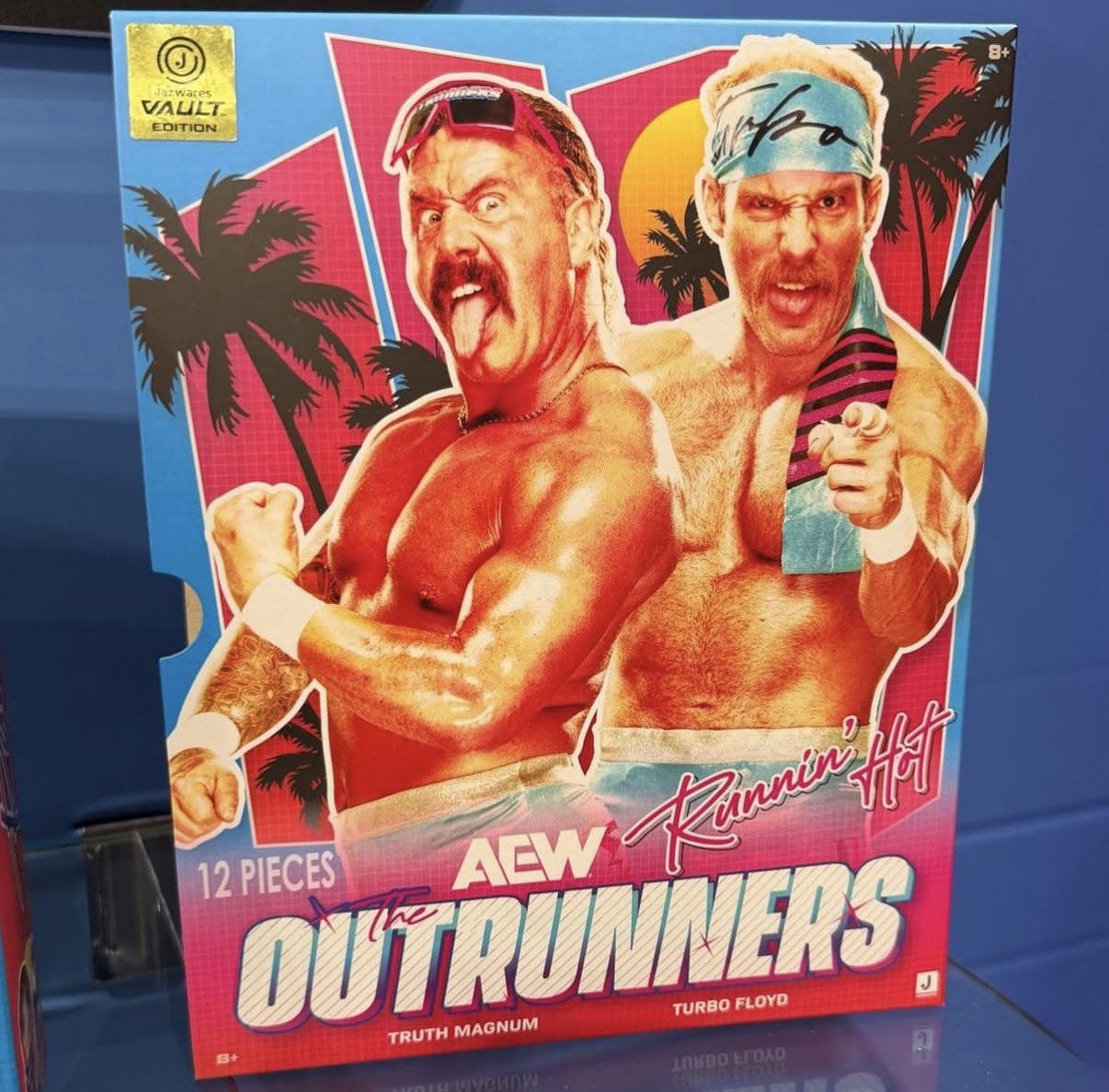 2026 AEW Jazwares Vault Exclusive The Outrunners 2-Pack: Turbo Floyd & Truth Magnum