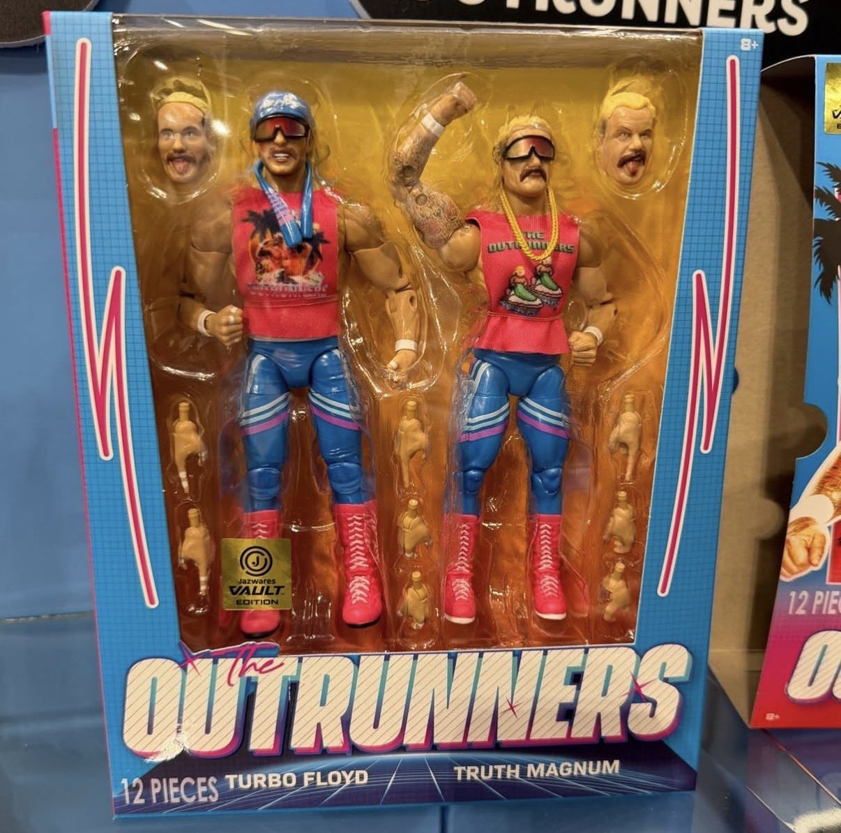 2026 AEW Jazwares Vault Exclusive The Outrunners 2-Pack: Turbo Floyd & Truth Magnum