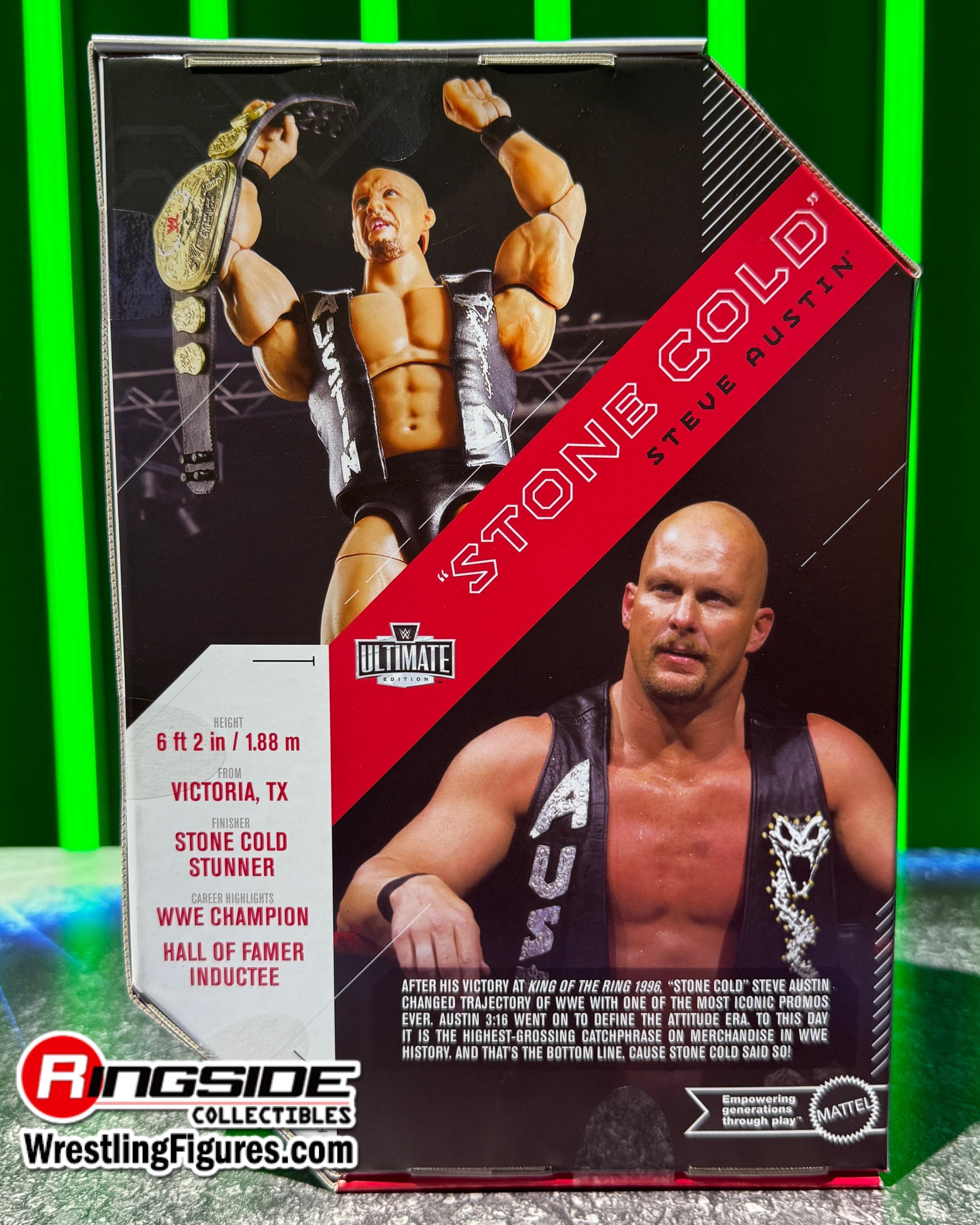 【セール中】【限定】WWE Stone Cold Steve Austin 2026 WWE Mattel Ultimate Edition Series 32 