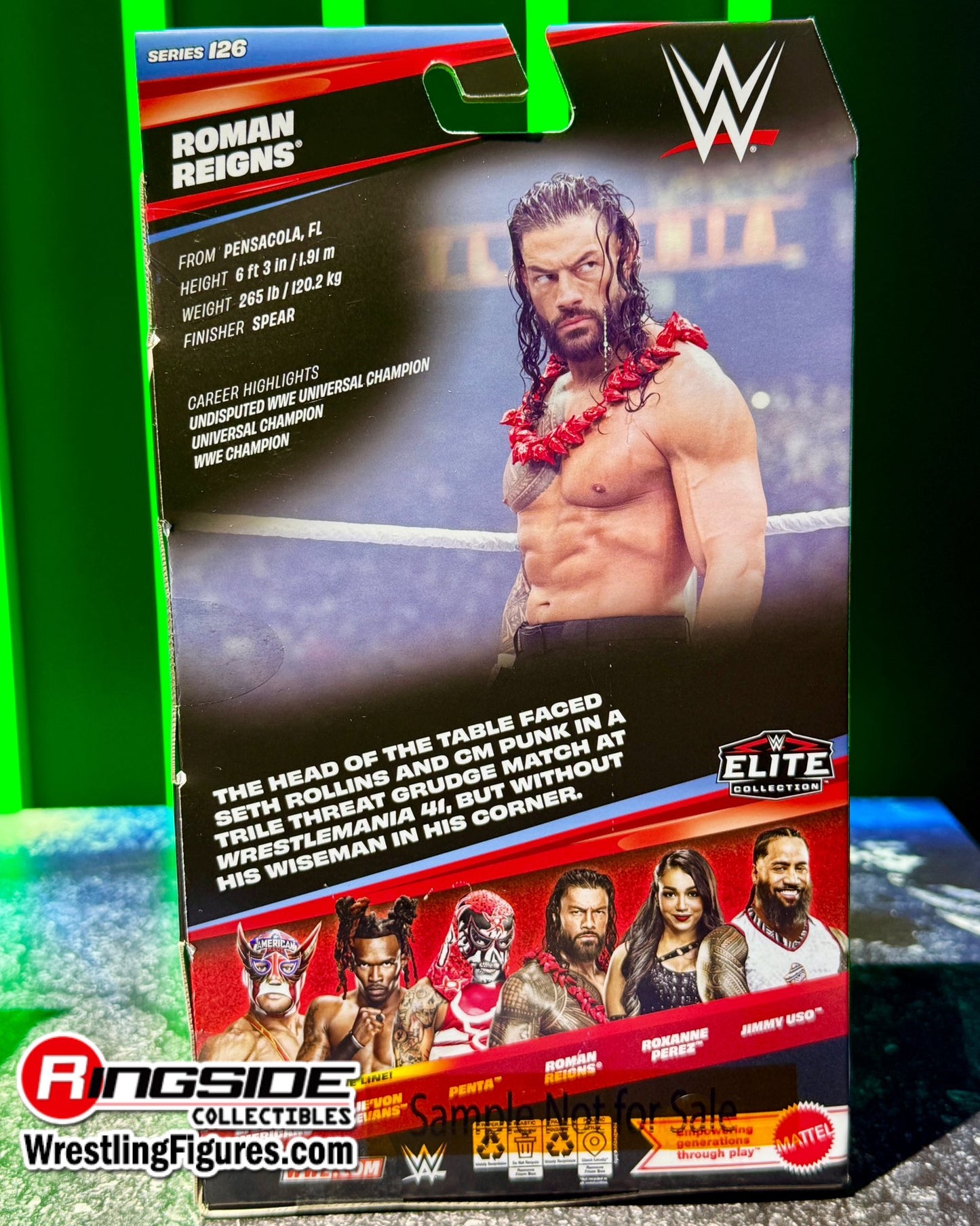 2026 WWE Mattel Elite Collection Series 126 Roman Reigns