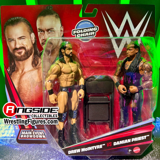 2026 WWE Mattel Main Event Showdown Series 26 Drew McIntyre vs. Damian Priest