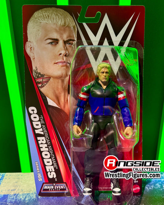 2026 WWE Mattel Main Event Series 165 "The American Nightmare" Cody Rhodes