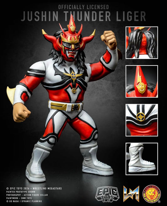 Epic Toys Wrestling Megastars Jushin Thunder Liger [With Red Gear]