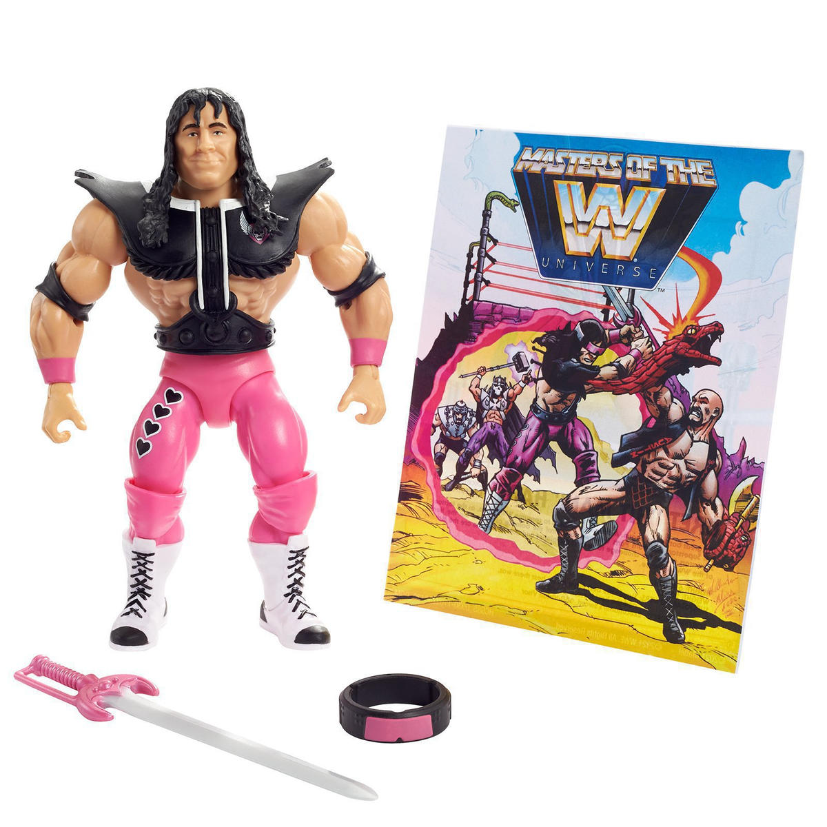 2021 Mattel Masters of the WWE Universe Series 7 Bret "Hit Man" Hart [Exclusive]