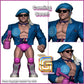 Hasttel Toy Grapplers & Gimmicks Rick "The Model" Martel