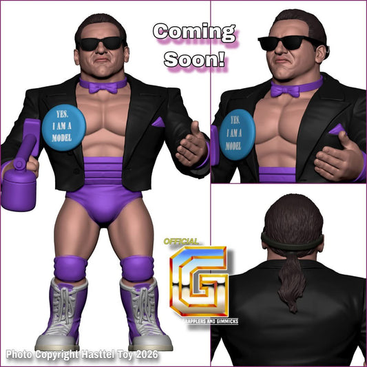 Hasttel Toy Grapplers & Gimmicks Rick "The Model" Martel