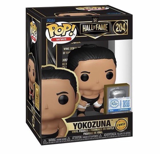 2026 WWE Funko POP! Vinyls 204 Hall of Fame Yokozuna [Exclusive, Chase]
