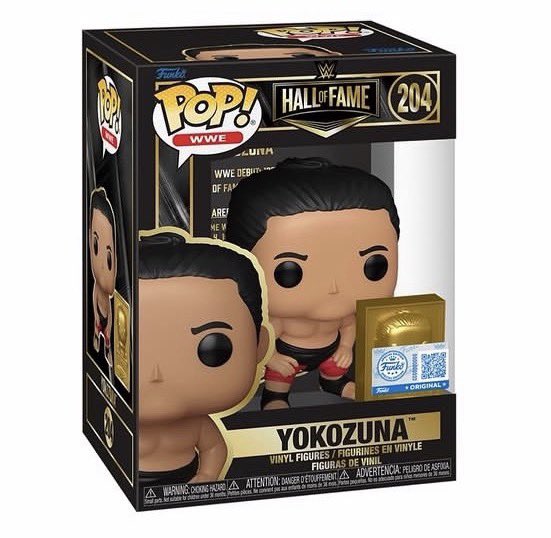 2026 WWE Funko POP! Vinyls 204 Hall of Fame Yokozuna [Exclusive]
