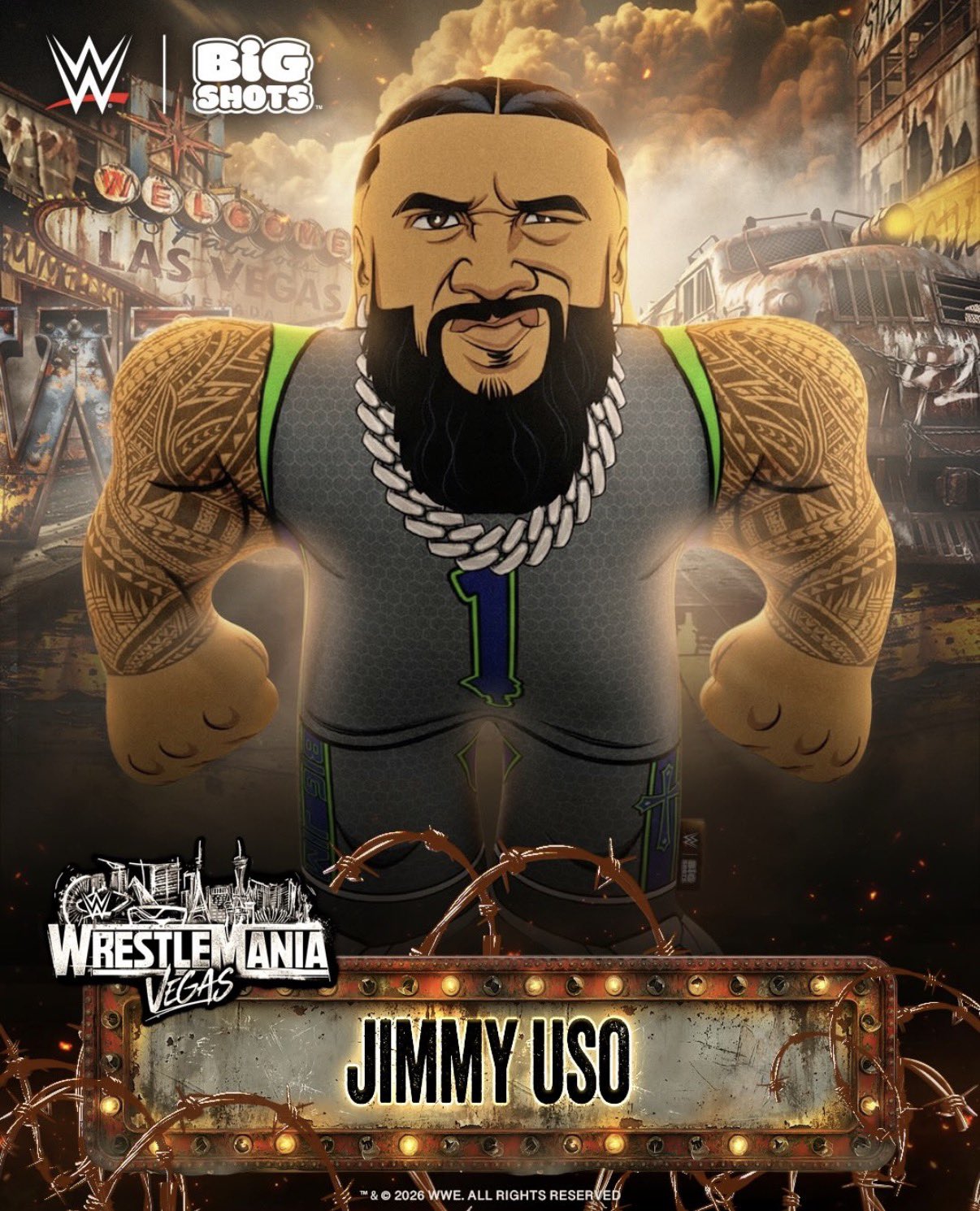 2026 WWE Big Shots Jimmy Uso