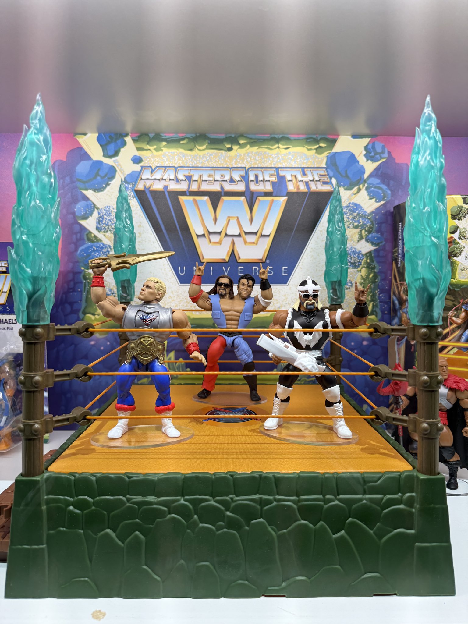 2026 Mattel Masters of the WWE Universe Fright Zone Ring
