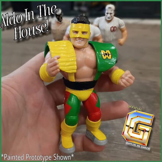 Hasttel Toy Grapplers & Gimmicks Aldo Montoya
