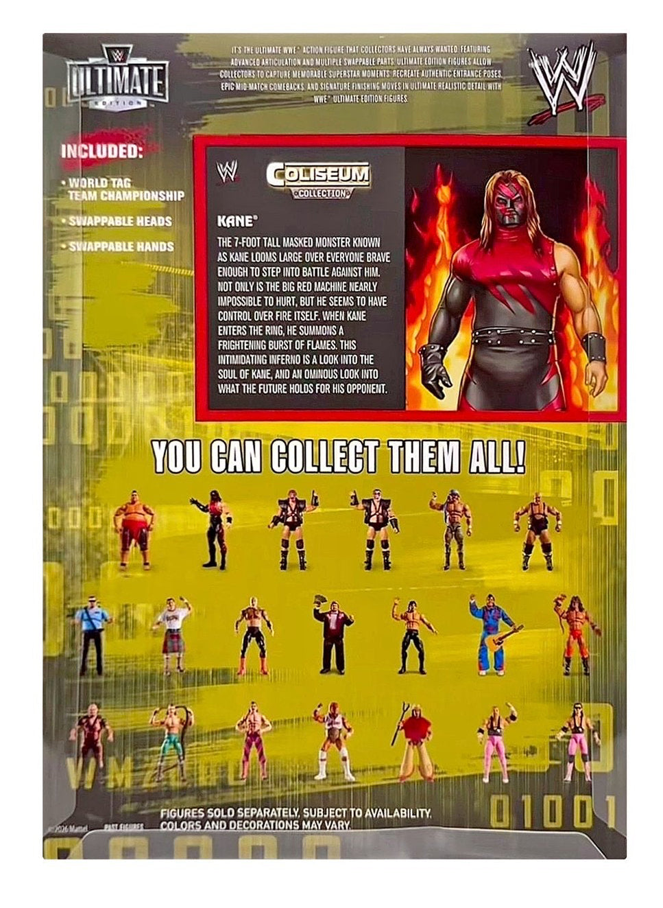 2026 WWE Mattel Ultimate Edition Coliseum Collection Kane [Exclusive]