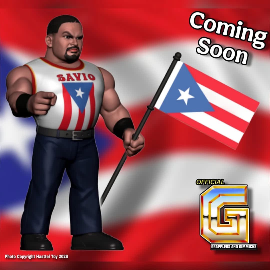 Hasttel Toy Grapplers & Gimmicks Savio Vega