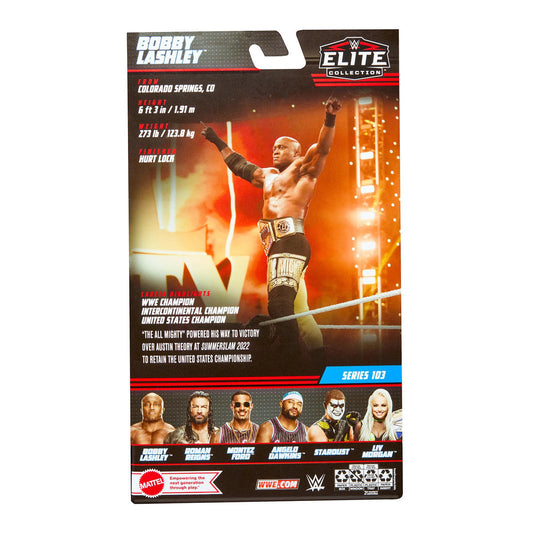 2023 WWE Mattel Elite Collection Series 103 Bobby Lashley