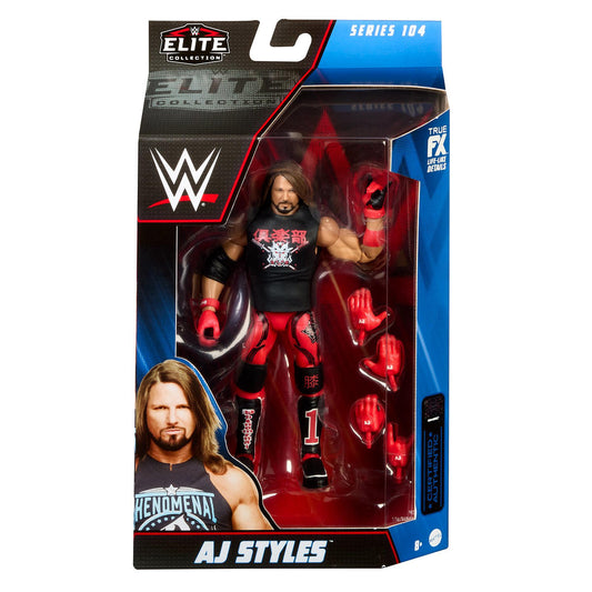 2023 WWE Mattel Elite Collection Series 104 AJ Styles