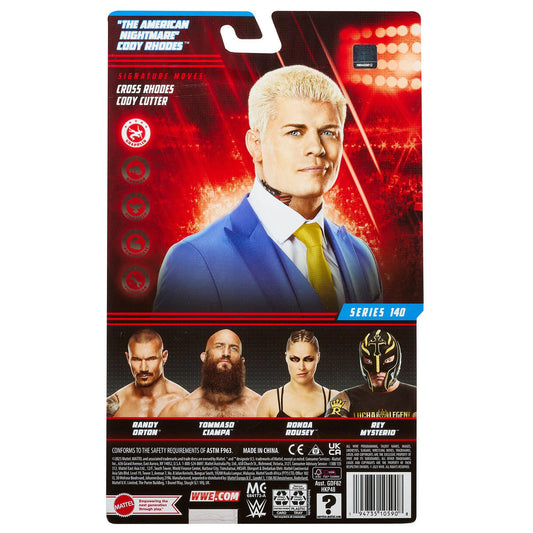 2023 WWE Mattel Basic Series 140 Cody Rhodes