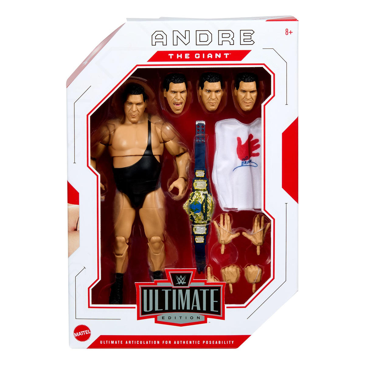 スポーツ WWE Elite Ultimate Andre The Giant 2023 WWE Mattel Ultimate Edition Series 17 Andre the Giant