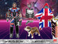 AMNX Action Figures x Vonner Studios AMNX: The Federation "British Bulldog" Davey Boy Smith & Matilda