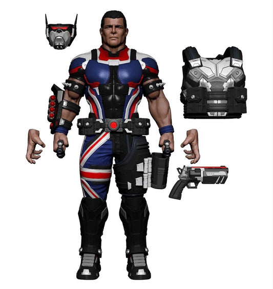 AMNX Action Figures x Vonner Studios AMNX: The Federation "British Bulldog" Davey Boy Smith & Matilda