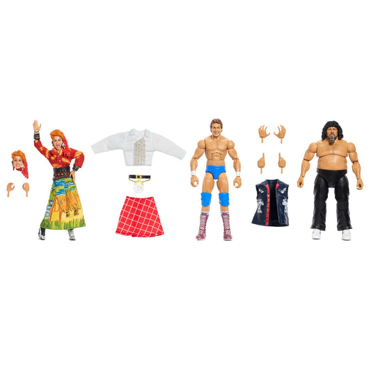 2026 WWE Mattel Elite Collection San Diego Comic Con Exclusive Rock 'n' Wrestling Connection 3-Pack: Cyndi Lauper, "Rowdy" Roddy Piper & Captain Lou Albano