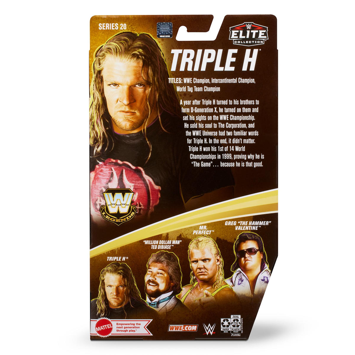 2023 WWE Mattel Elite Collection Legends Series 20 Triple H [Exclusive]