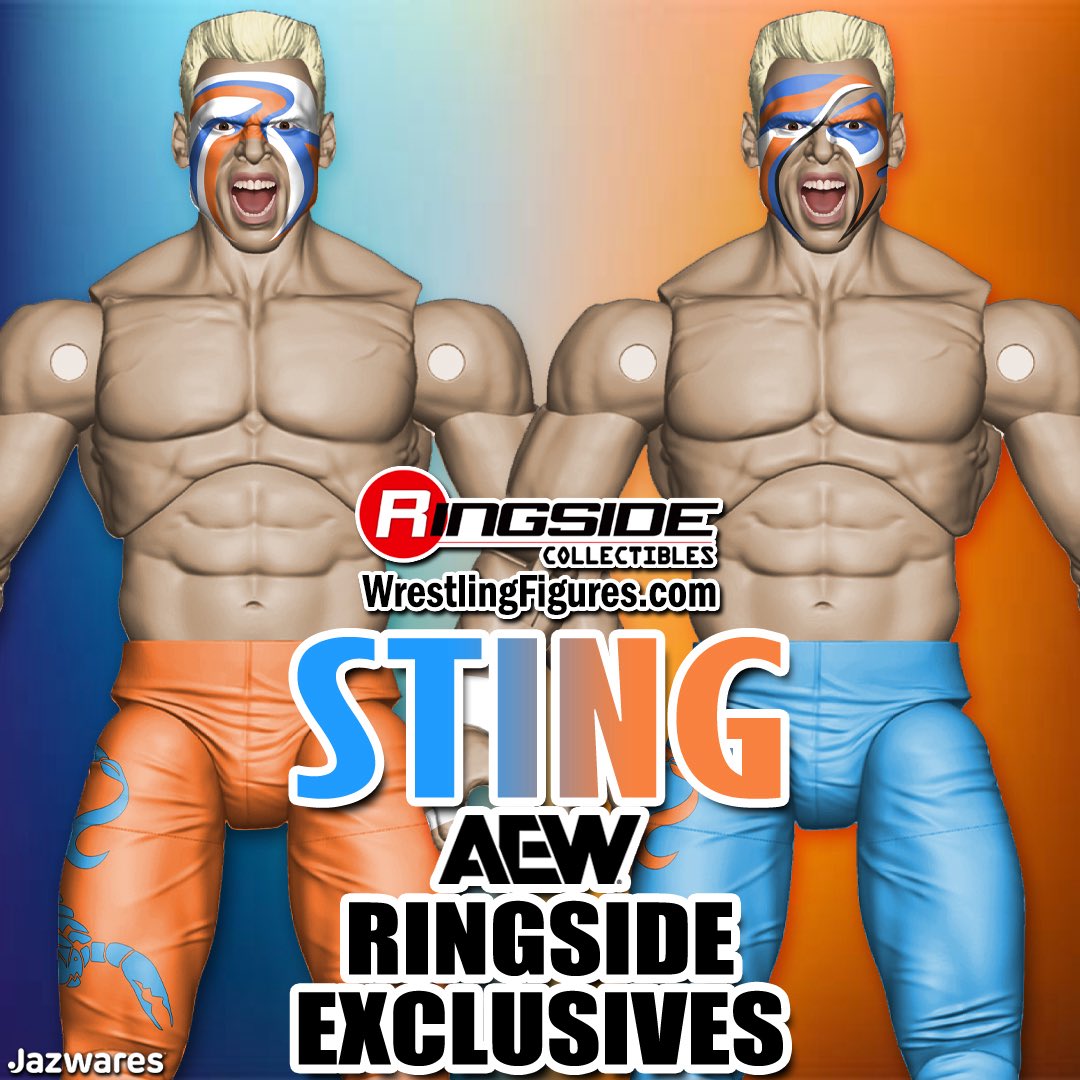 AEW Jazwares Ringside Exclusive #TBD Sting [Orange Tights]