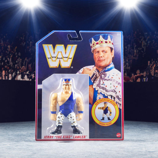 2023 WWE Mattel Creations Exclusive Retro Series 14 Jerry "The King" Lawler