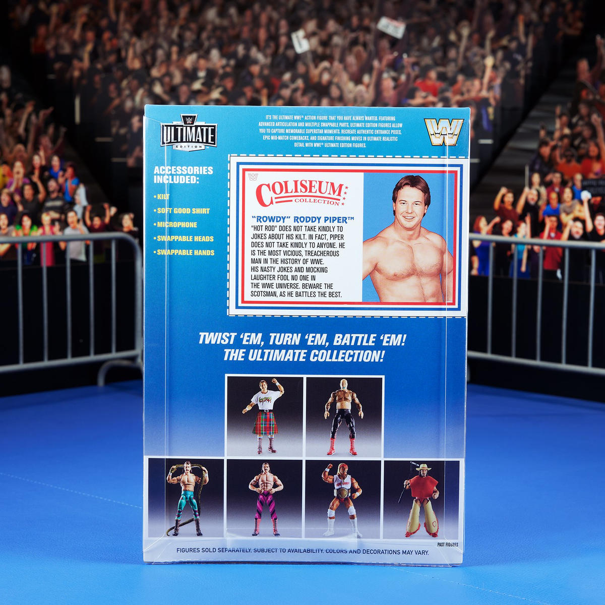 2023 WWE Mattel Ultimate Edition Coliseum Collection Series 3 "Rowdy" Roddy Piper
