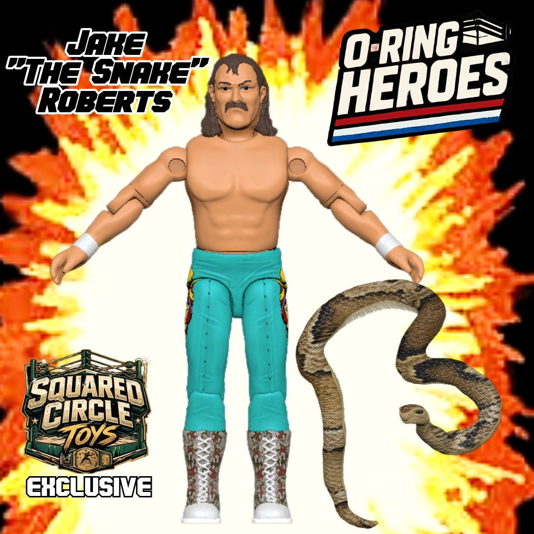 KWK O-Ring Heroes Series 1 Jake "The Snake" Roberts [Exclusive]