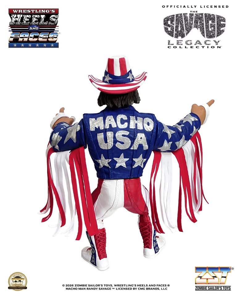 Zombie Sailor's Toys Wrestling's Heels & Faces: The Savage Legacy Collection "Macho King" Randy Savage [USA]