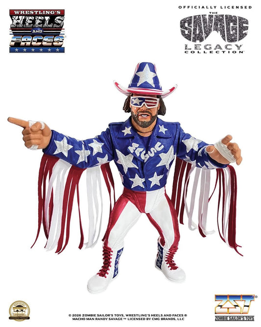 Zombie Sailor's Toys Wrestling's Heels & Faces: The Savage Legacy Collection "Macho King" Randy Savage [USA]
