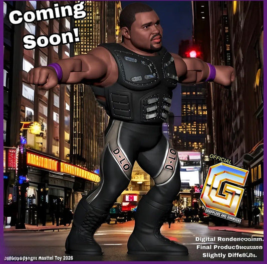 Hasttel Toy Grapplers & Gimmicks D'Lo Brown