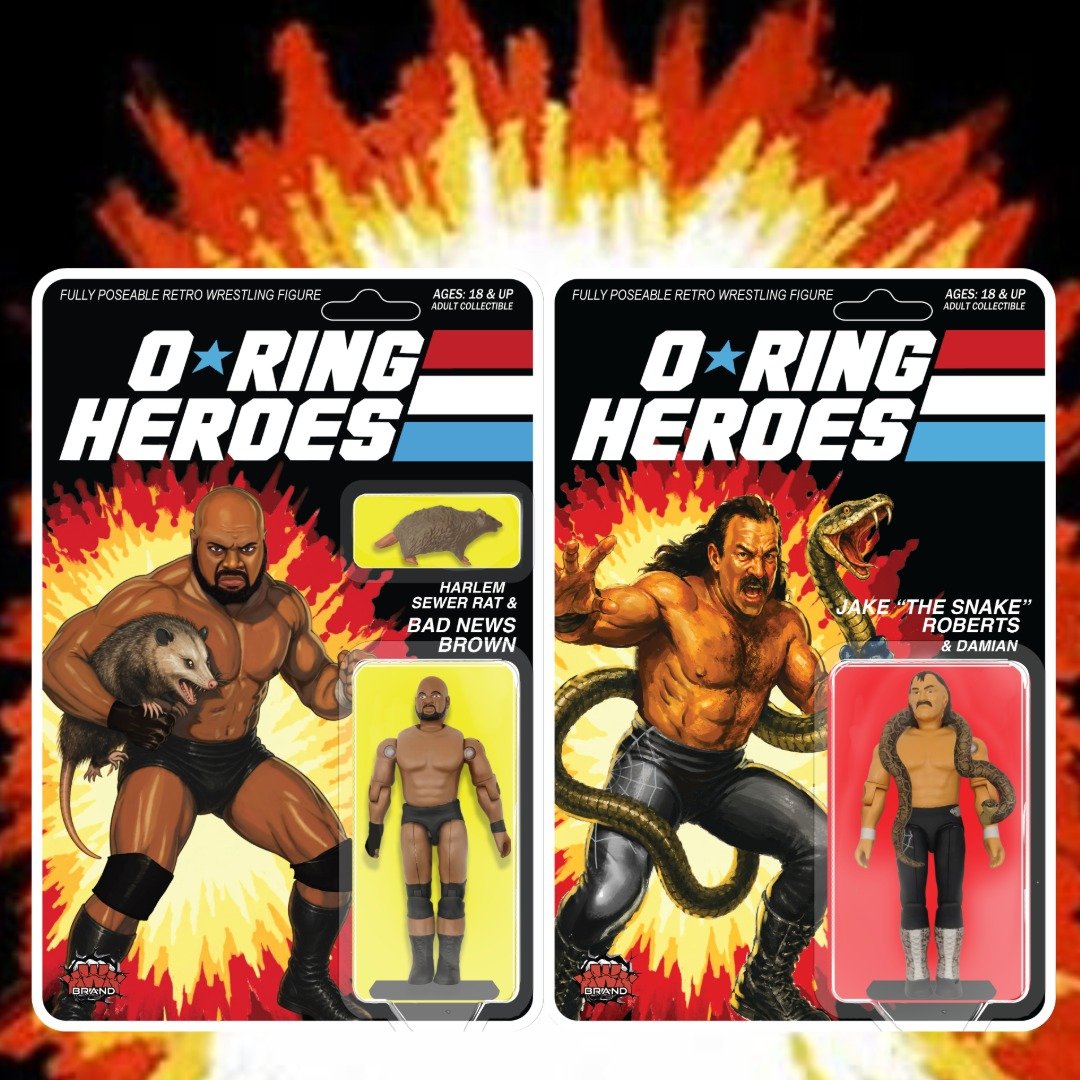 KWK O-Ring Heroes Series 1 Jake "The Snake" Roberts