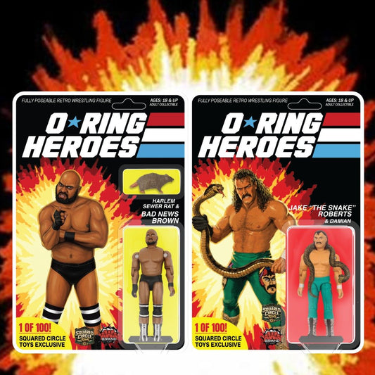 KWK O-Ring Heroes Series 1 Jake "The Snake" Roberts [Exclusive]